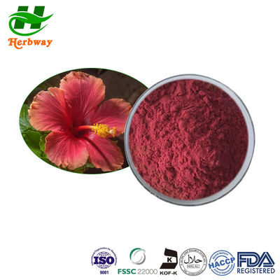 quality Extracto vegetal em pó extracto de rusella extracto de hibisco extracto de flor em pó pigmento natural factory